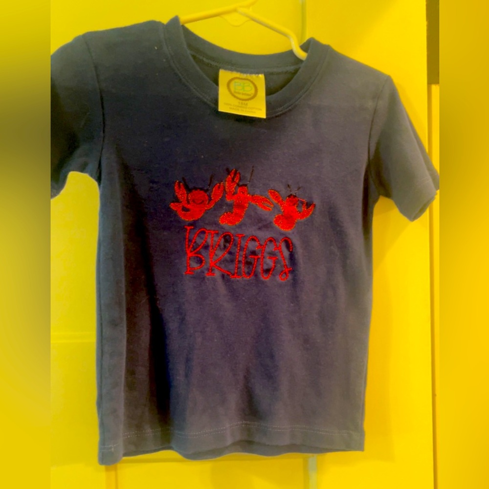 Custom Briggs crawfish tshirt